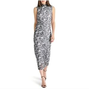 Betsey Johnson Women's Sleeveless Midi Dress